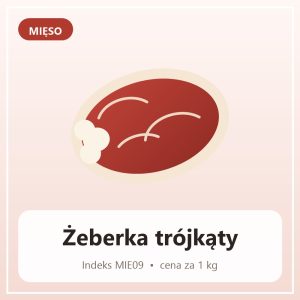 Żeberka trójkąty