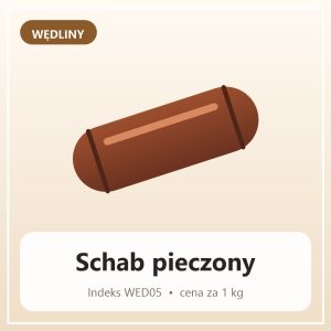 Schab pieczony